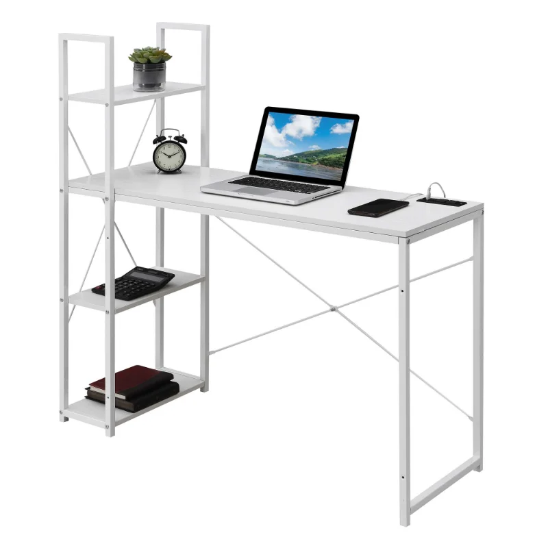 Office Furniture Com - Stacja robocza z półkami, meble biurowe,