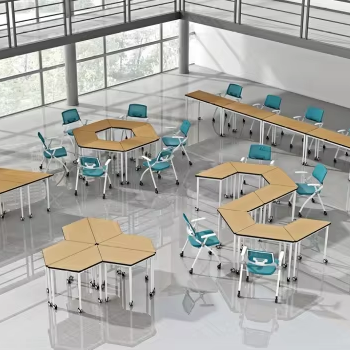Office Furniture Suppliers - Zestaw biurka i krzesła do klasy