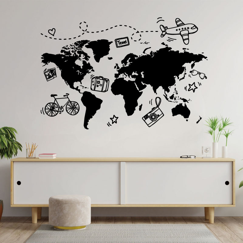 Go Travel World naklejka ścien – Office Furniture World recenzja i cena