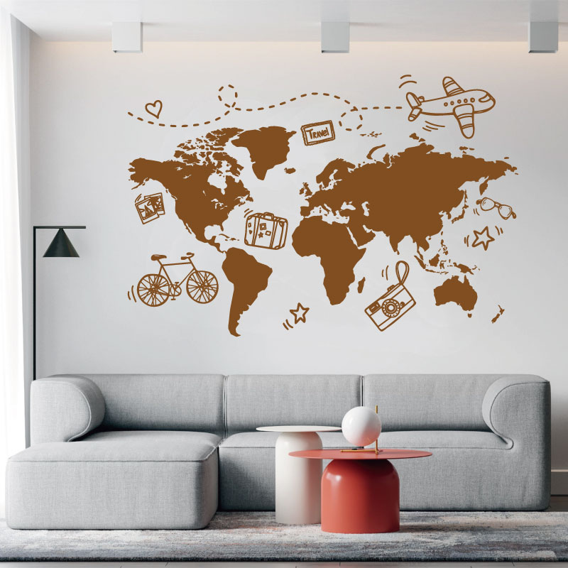 Go Travel World naklejka ścien – Office Furniture World recenzja i cena