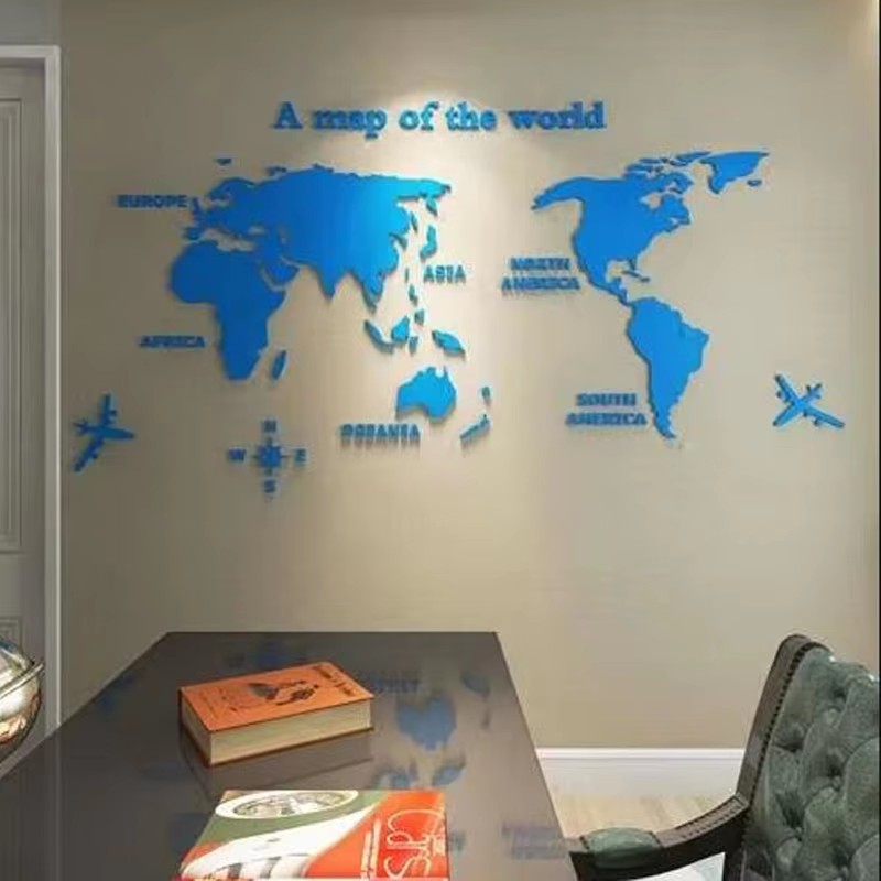 Nowoczesna Mapa Świata Akrylow – Office Furniture World recenzja i cena