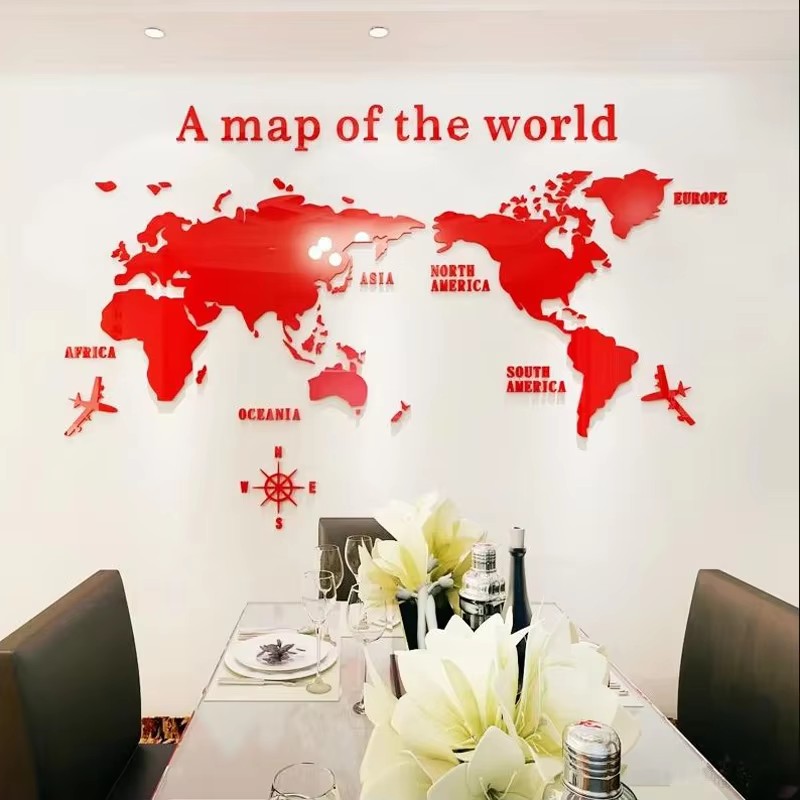 Nowoczesna Mapa Świata Akrylow – Office Furniture World recenzja i cena