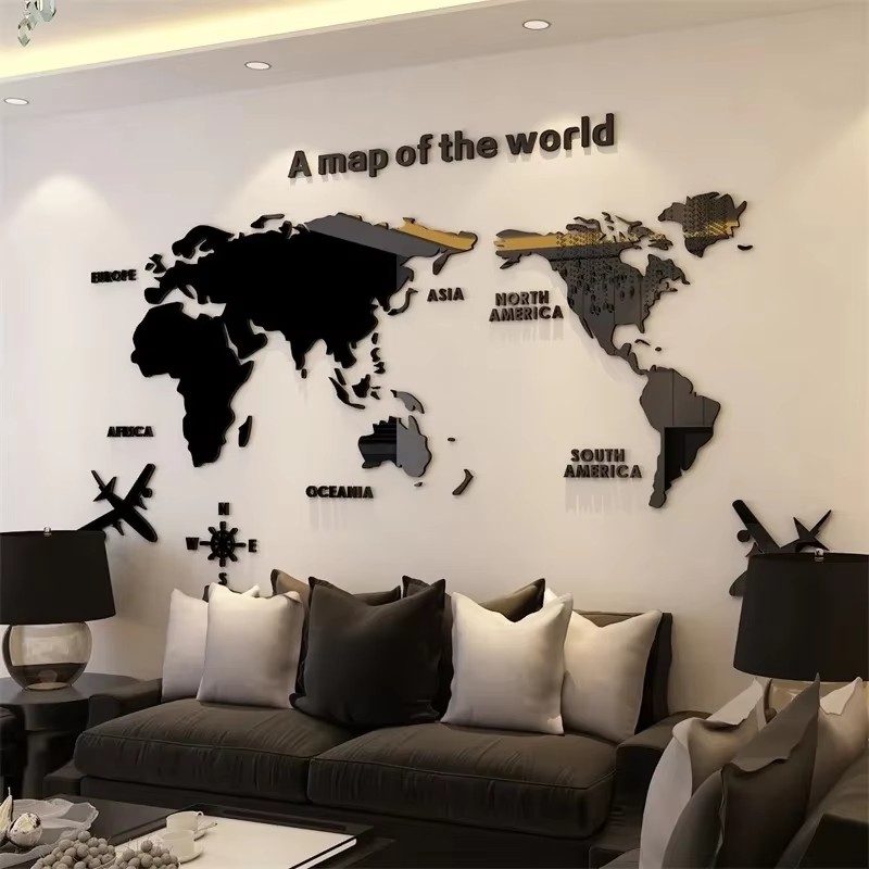 Nowoczesna Mapa Świata Akrylow – Office Furniture World recenzja i cena
