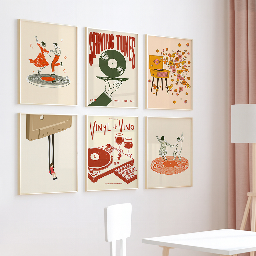 1 szt. Vintage Plakat Muzyczny – Office Furniture For Sale recenzja i cena