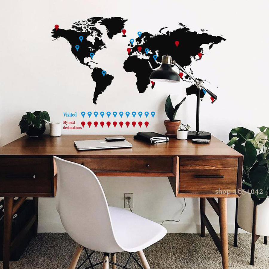 Duża mapa świata fototapeta po – Office Furniture World recenzja i cena