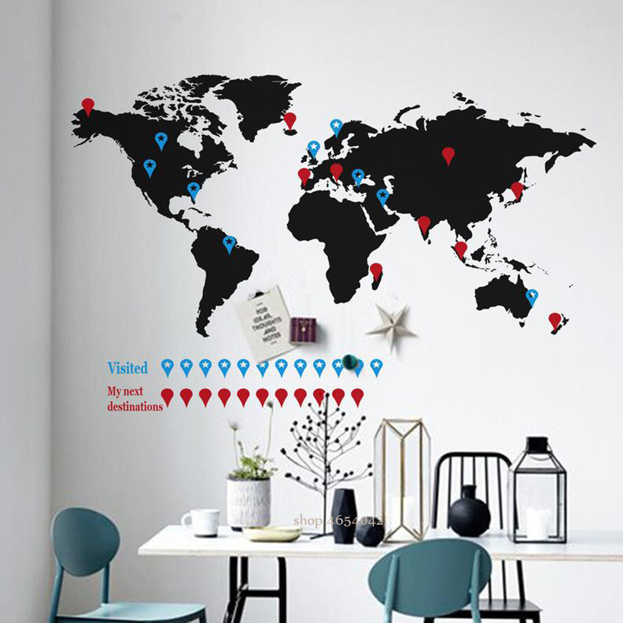 Duża mapa świata fototapeta po – Office Furniture World recenzja i cena