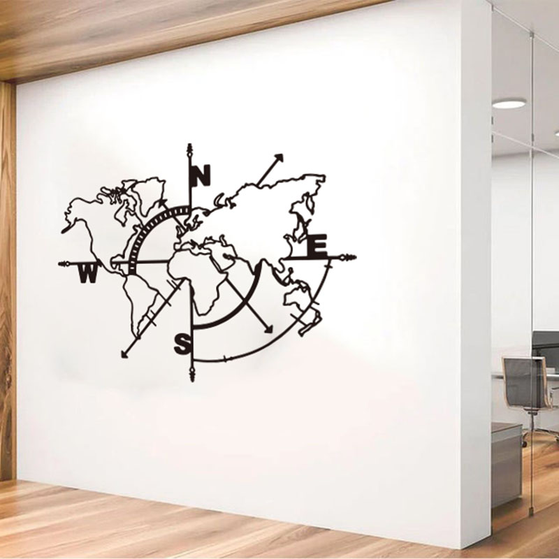 Duża mapa świata kompas samoch – Office Furniture World recenzja i cena