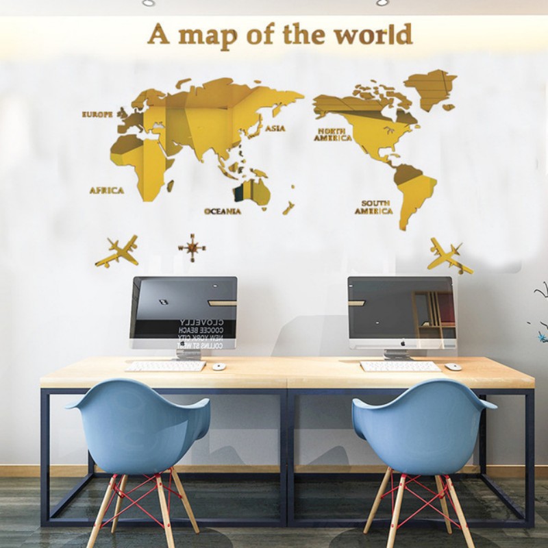 Nordic World Map Akrylowa nakl – Office Furniture World recenzja i cena