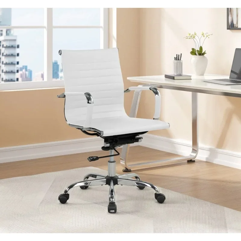 Krzesło biurowe ze skóry PU z  – Office Furniture Com recenzja i cena